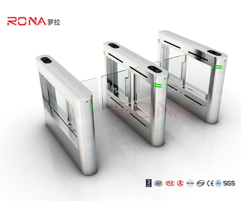 kaufen Gesichtsscan Fußgängerbarriere Tor Schwing Turnstile automatische Tür Eingang Lösung In Mansion online manufacture