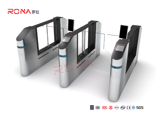 kaufen CE-Zulassung für Luxus-Schnelltor-Zugriffskontrollsystem Turnstile Gate für Bürogebäude online manufacture