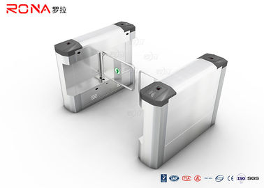 kaufen Edelstahl des Zugriffskontrollschwenktür-Drehkreuz-304 mit DC-Bürsten-Motor online manufacture