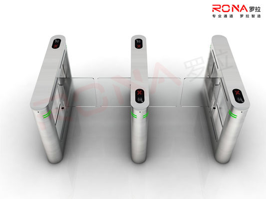 kaufen Acrylbreiten-Fußgängerschwenktür-bidirektionales Fußgängerdrehkreuz-Tor des arm-900mm online manufacture