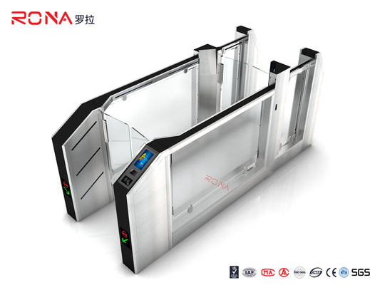 Brushed Surface Speed Gate Fastlane Drehscheibe Halbhöhe Drehscheibe mit Fingerabdruckleser