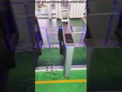 304 Edelstahl-Schwingtor mit automatischer Geschwindigkeit und RFID-Sicherheitssystemen