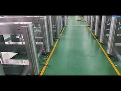 Gesichts-Scan-Fußgängersperren-Tor-Schwingen-Drehkreuz-automatische Tür-Eingangs-Lösung innen