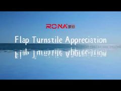 Drehkreuz-Klappen-Sperren-Tor-Barcode-Scanner Elektronisches Material aus Edelstahl 304