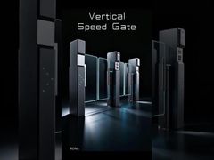 Premium Slim Speed ​​Gate Drehkreuz für moderne Lobbys