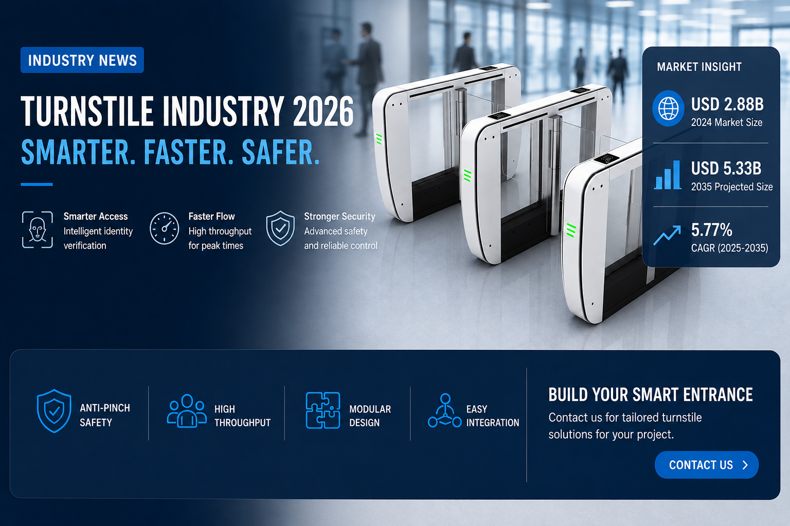 Jüngste Firmenblogs über Turnstile-Lösungen für Südostasien: Smart Access Control für tropische Klimazonen und B2B-Projekte