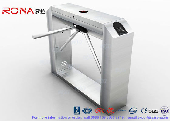 Stativ-Drehkreuz-Tor des Edelstahl-304, RFID-Klappen-Sperren-Drehkreuz-Anwesenheit