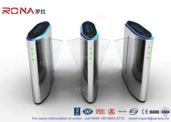 Anti- Klappen-Drehkreuz-Geschwindigkeits-automatisches Tor-Barcode-System des Durchbruch-IP54 mit Bule-Licht