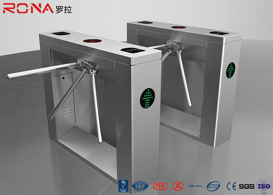 Sicherheits-Stativ-Drehkreuz-Tor-Zugriffskontrolle AC220V mit RFID-Kartenleser