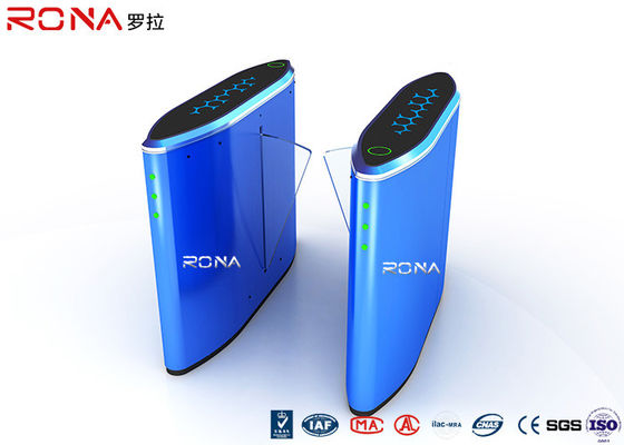 Rfid-Sicherheits-Klappen-Sperren-Tor-Fußgängersteuerelektronische Drehkreuz-hohe Geschwindigkeit