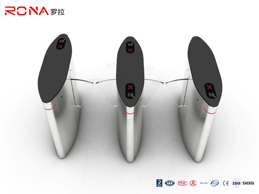 Klappen-Sperren-Drehkreuz DC24V 20W, Eintrittsbarriere-Tor-Kartenleser-biometrisches System
