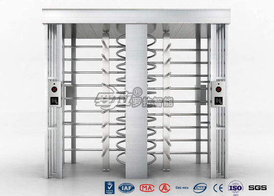 Edelstahl-Drehkreuz-Tor-Sicherheitssysteme errichtet in der einzigartigen Brandschutz-Schnittstelle