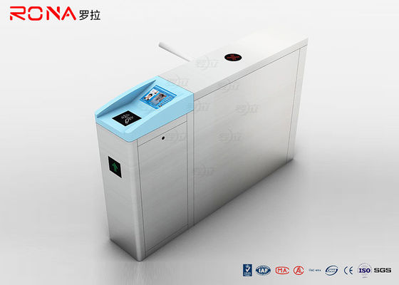 Halb automatischer Fußgängeredelstahl-Stativ der Drehkreuz-Tor-Taillen-304 mit Fahrkartensystem